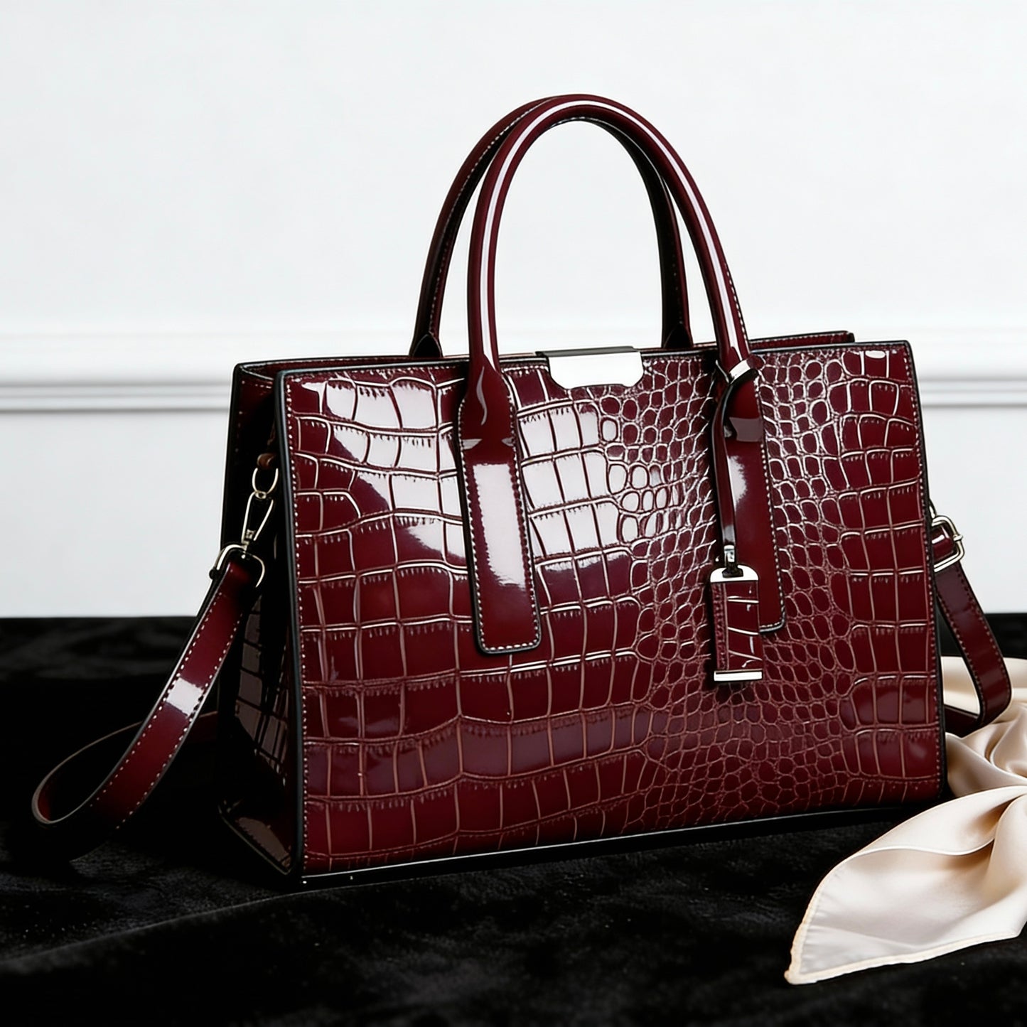 De edel croco - Handtas