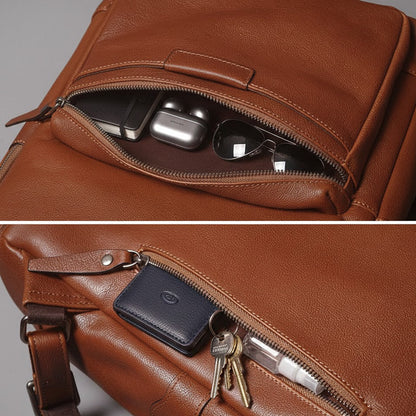 Leren Weekend Rugzak - Model Explorer