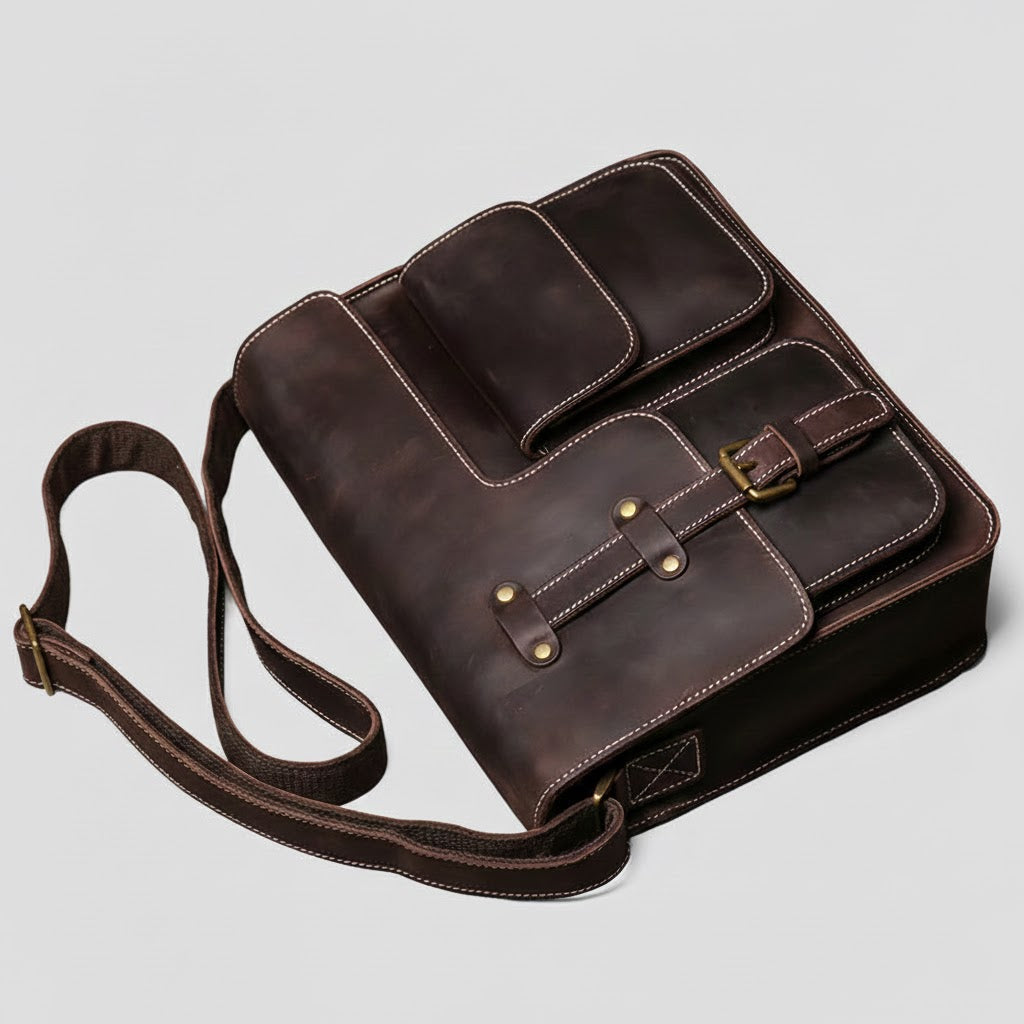 Leren Crossbody Tas - NIKO Tactical Series