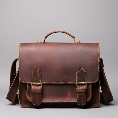 Leren Messenger Tas - Model Rebel