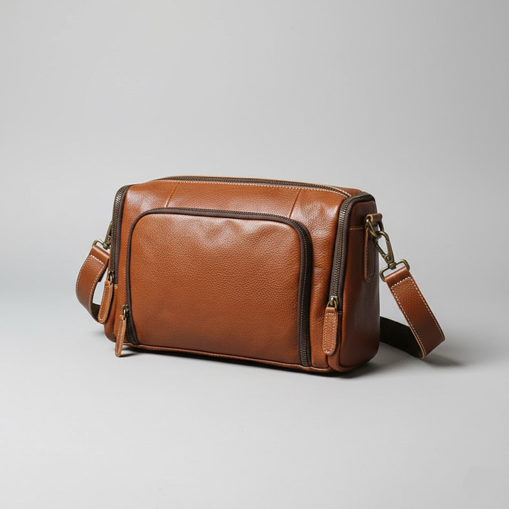 Leren Crossbody Tas - Model Blaze