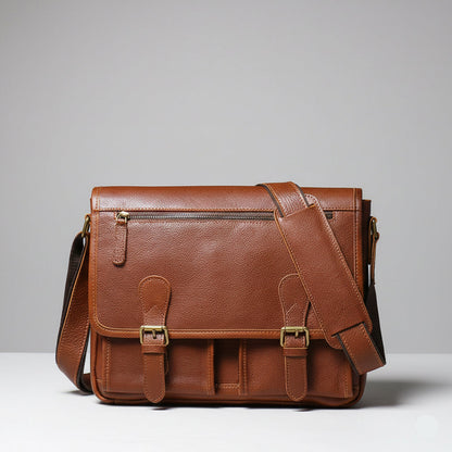 Leren Crossbody Tas - BRONCO Heritage Edition