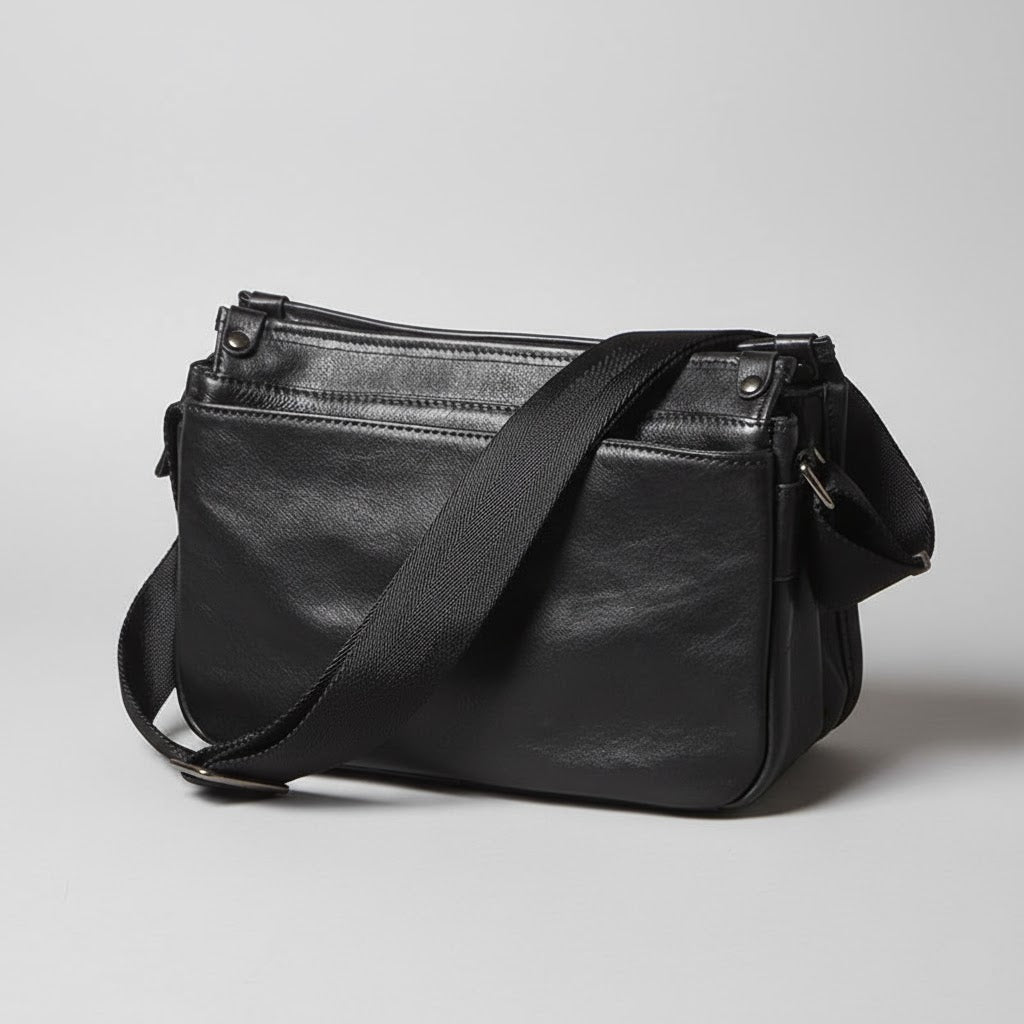 Leren Crossbody Tas - Model Maverick