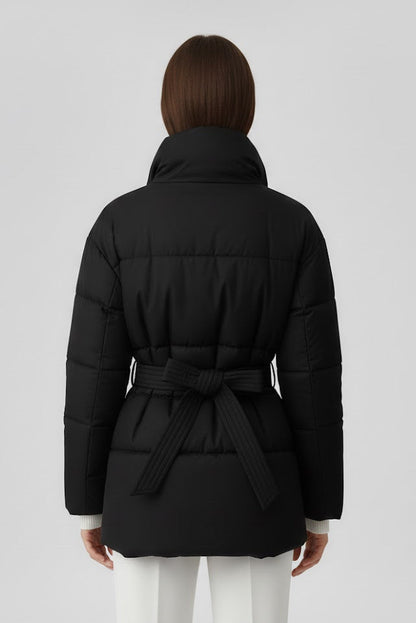 Isabelle - Jas met Ceintuur en Capuchon