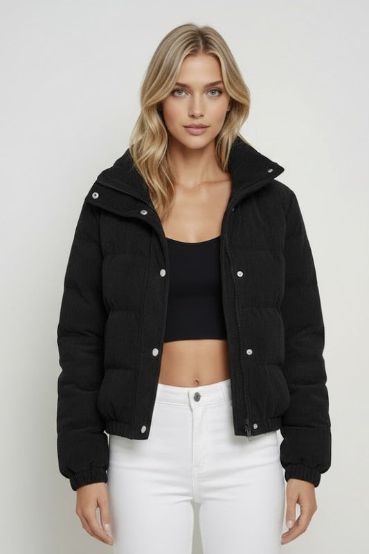 Ribbed Comfort - Geribde Zip-Up Jas