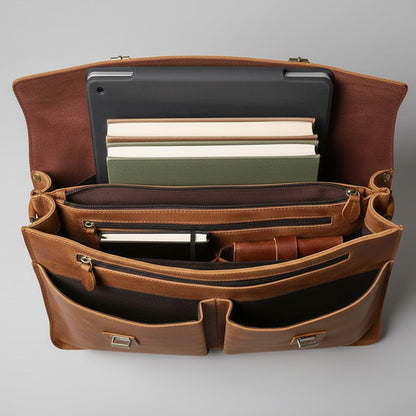 Leren Aktetas - Model Executive