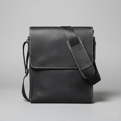 Leren Crossbody Tas - Model Vortex