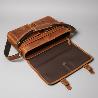Leren Crossbody Tas - BRONCO Heritage Edition