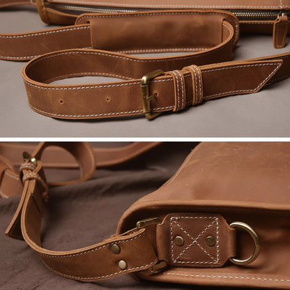 Leren Crossbody Tas - Model Ranger