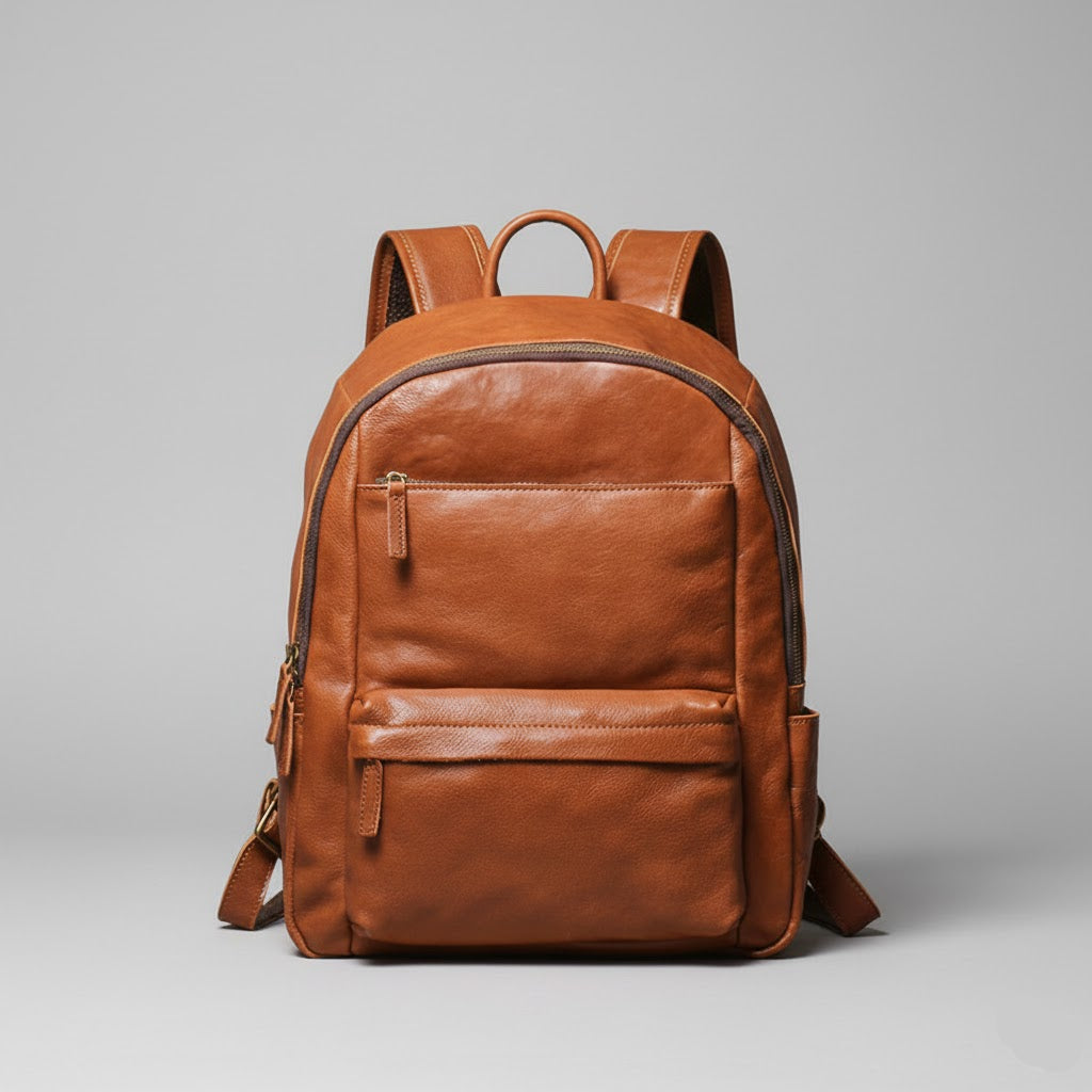 Leren Business Rugzak - Model Commander