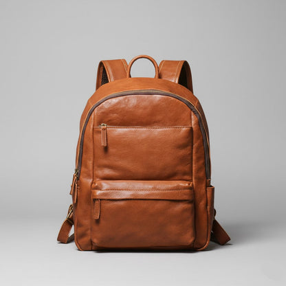 Leren Business Rugzak - Model Commander