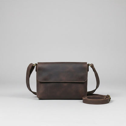 Leren Crossbody Tas - Model Kali