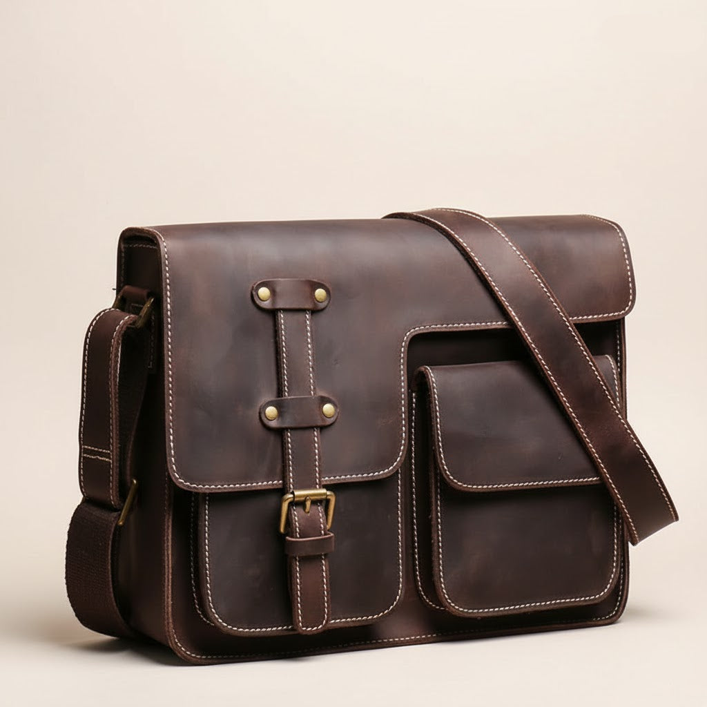 Leren Crossbody Tas - NIKO Tactical Series