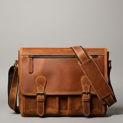 Leren Crossbody Tas - BRONCO Heritage Edition