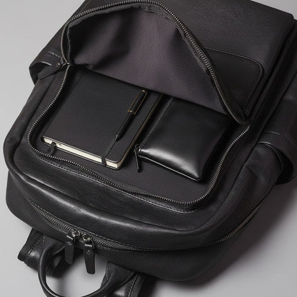 Leren Luxe Rugzak - Model Summit