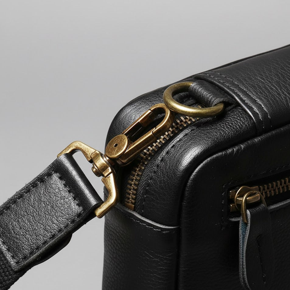 Leren Crossbody Tas - Model Apex