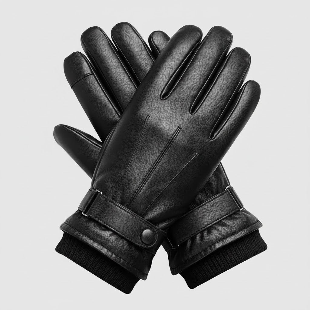 Luxe Leren Handschoenen - Echt Schapenleer met Touchscreen