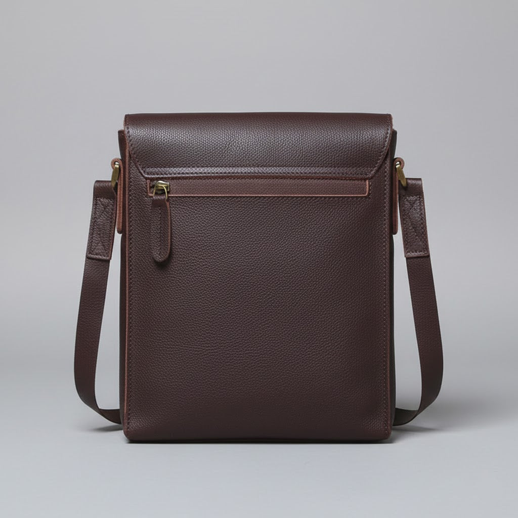 Leren Crossbody Tas - Model Vortex