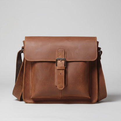 Leren Crossbody Tas - Model Titan