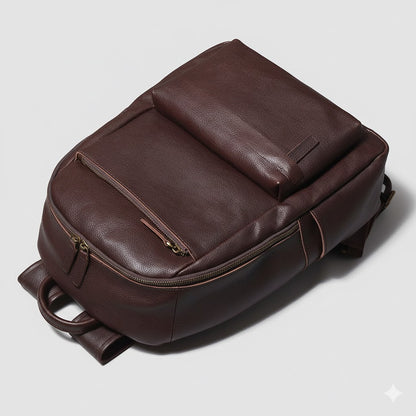 Leren Business Rugzak - Model Commander