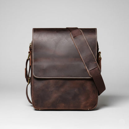 Leren Crossbody Tas - Model Atlas