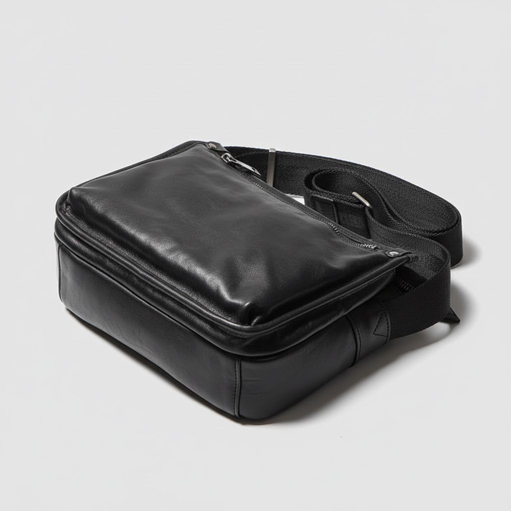 Leren Crossbody Tas - Model Maverick