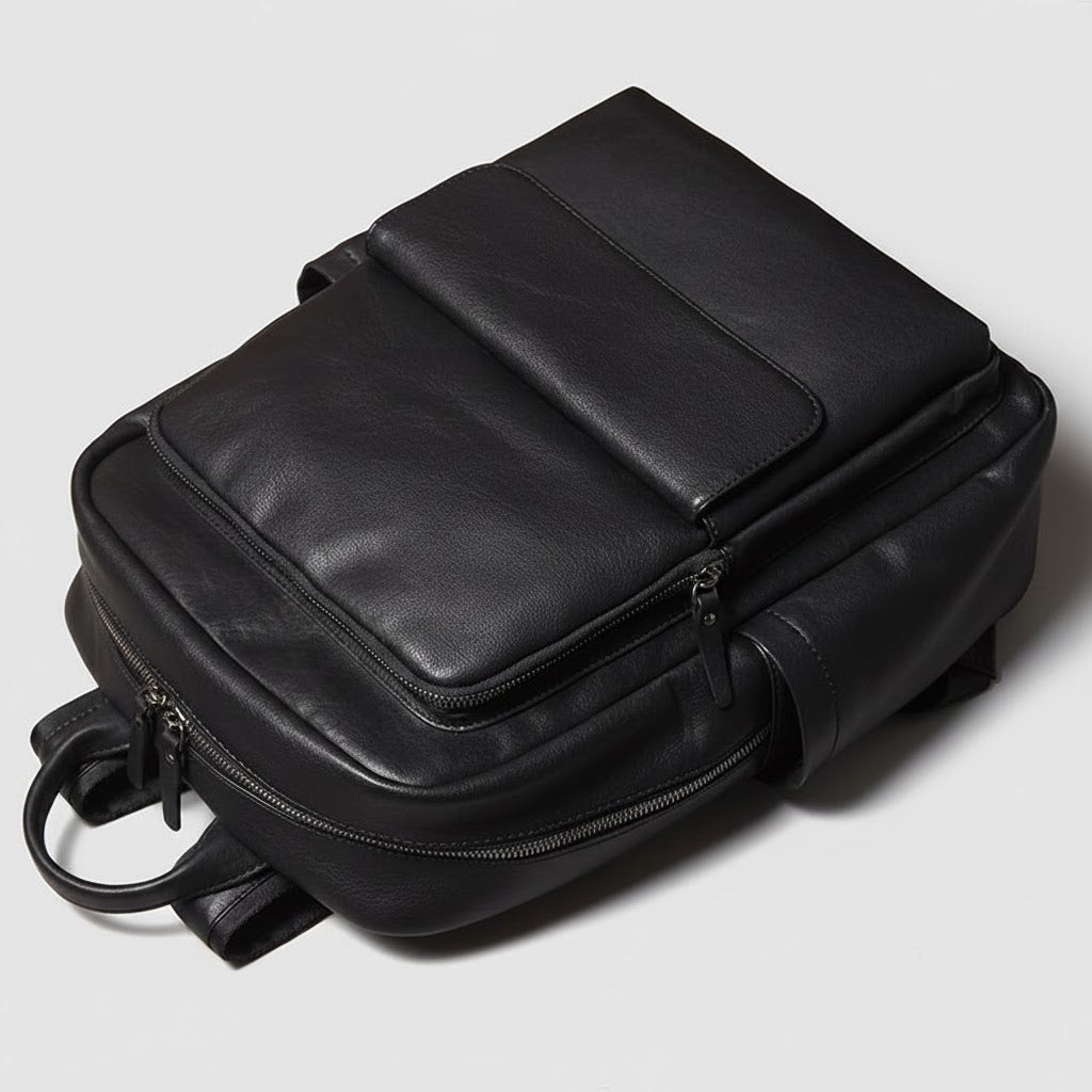 Leren Luxe Rugzak - Model Summit