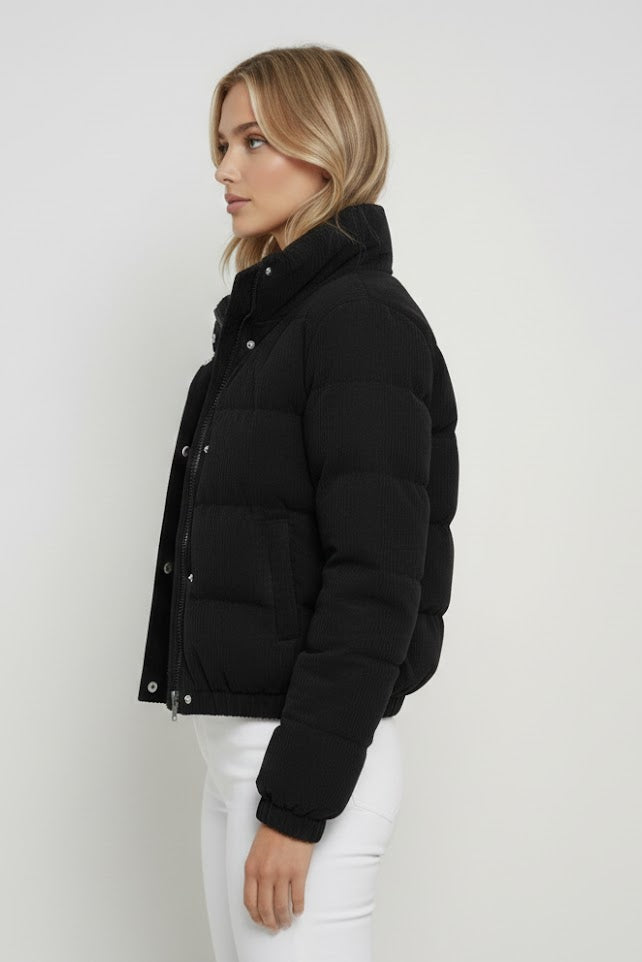 Ribbed Comfort - Geribde Zip-Up Jas