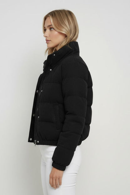 Ribbed Comfort - Geribde Zip-Up Jas