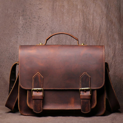 Leren Messenger Tas - Model Rebel