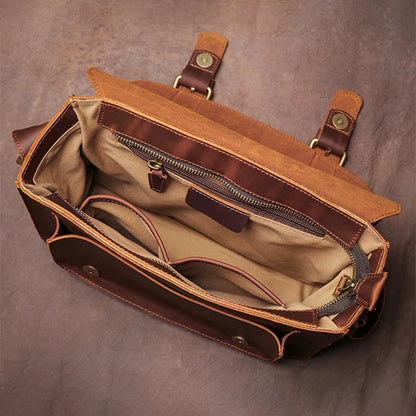 Leren Messenger Tas - Model Rebel