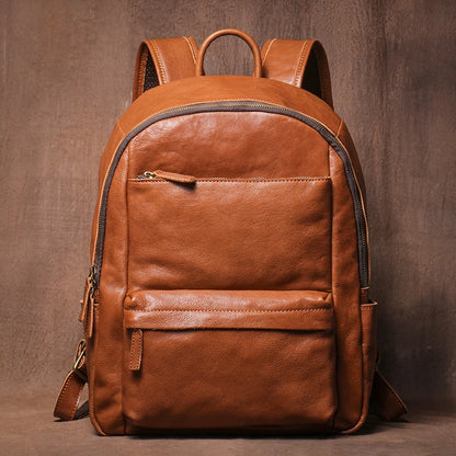 Leren Business Rugzak - Model Commander