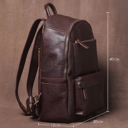 Leren Business Rugzak - Model Commander