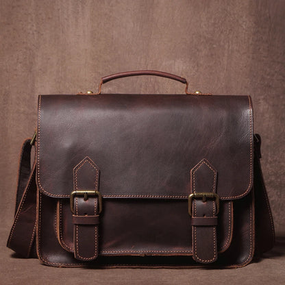 Leren Messenger Tas - Model Rebel