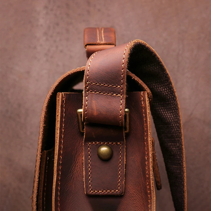 Leren Messenger Tas - Model Rebel