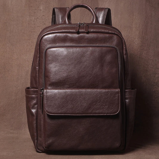 Leren Luxe Rugzak - Model Summit