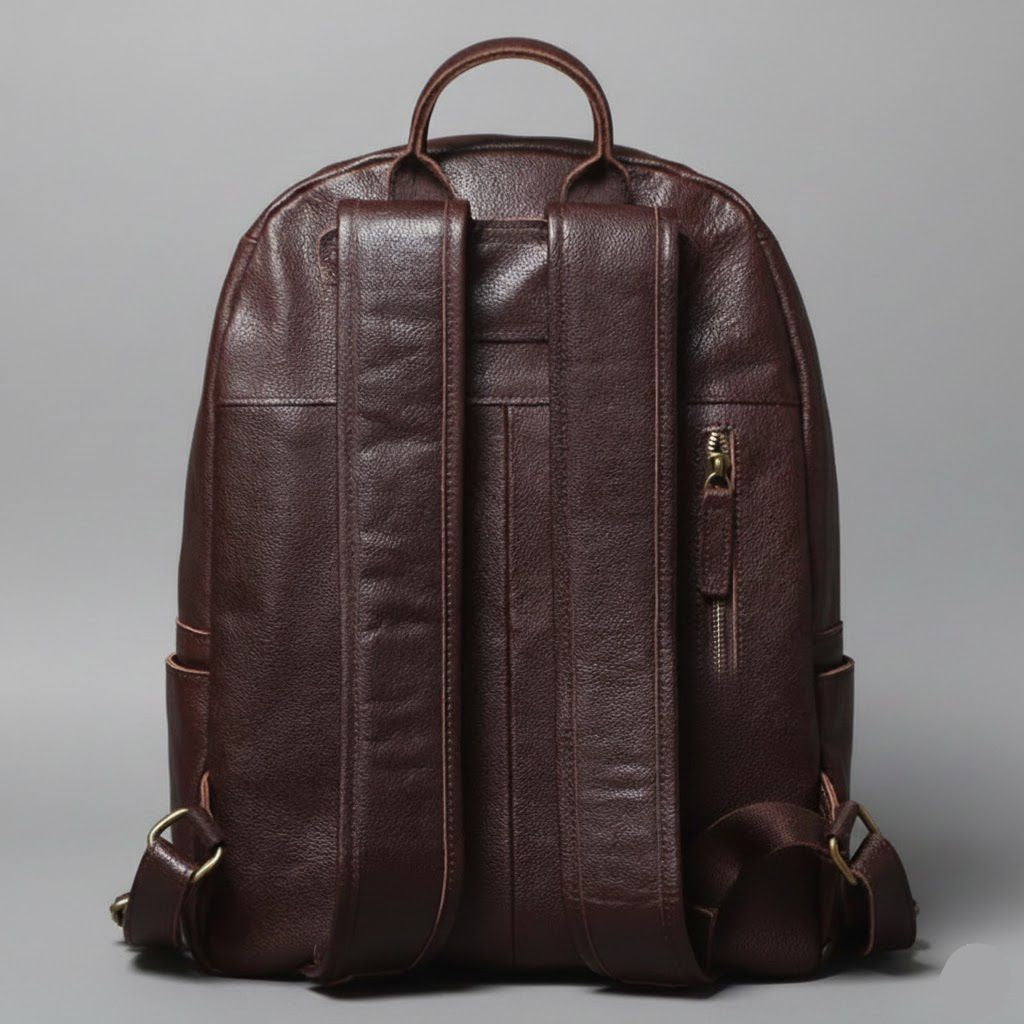 Leren Business Rugzak - Model Commander